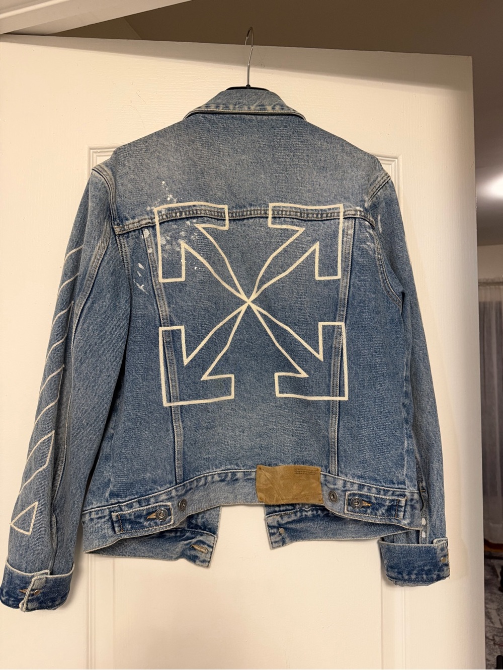 OFF WHITE DENIM JACKET